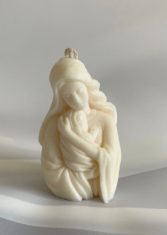 Holy Mary candle